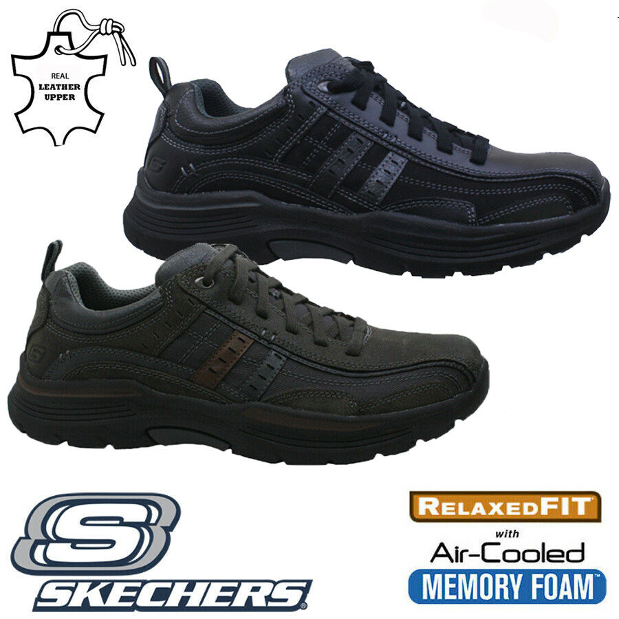 skechers relaxed fit air cooled memory foam